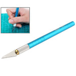 WLXY-9310, Faca de Precisão WLXY com Lâmina Substituível para Escultura / Marcação / Corte em Tapetes, Comprimento Total: 145mm, Tamanho: 121mm x 6mm Diâmetro, WLXY-9310, WLXY-9310 Roxo, WLXY-9310 Azul