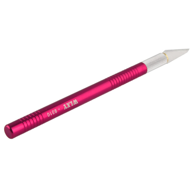 WLXY-9310, Faca de Precisão WLXY com Lâmina Substituível para Escultura / Marcação / Corte em Tapetes, Comprimento Total: 145mm, Tamanho: 121mm x 6mm Diâmetro, WLXY-9310, WLXY-9310 Roxo, WLXY-9310 Azul