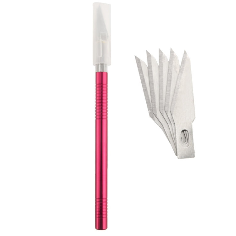 WLXY-9310, Faca de Precisão WLXY com Lâmina Substituível para Escultura / Marcação / Corte em Tapetes, Comprimento Total: 145mm, Tamanho: 121mm x 6mm Diâmetro, WLXY-9310, WLXY-9310 Roxo, WLXY-9310 Azul
