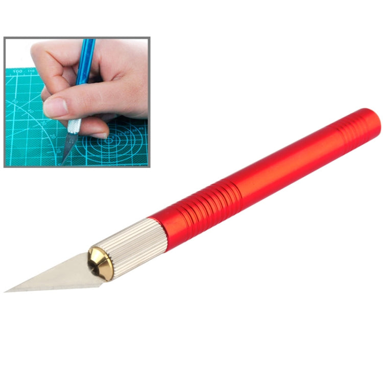WLXY-9311, Faca de Precisão WLXY com Lâmina Substituível para Corte de Tapetes / Modelagem / Gravação / Escultura / Marcação / Aparar, OAL: 145mm, Tamanho: 121mm x 10mm Diâmetro, WLXY-9311 Vermelho, WLXY-9311, WLXY-9311 Azul