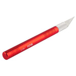 WLXY-9311, Faca de Precisão WLXY com Lâmina Substituível para Corte de Tapetes / Modelagem / Gravação / Escultura / Marcação / Aparar, OAL: 145mm, Tamanho: 121mm x 10mm Diâmetro, WLXY-9311 Vermelho, WLXY-9311, WLXY-9311 Azul
