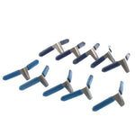 10 x Ferramentas Picklock para Destrancar Cadeados com Clipe de Avião, Ferramentas Picklock