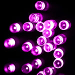 Para Festa de Natal, 30 LED, Flash de 2 Modos, Alimentado a Pilhas, Luz Rosa 3m, Luz Verde 3m, Luz Roxa 3m, Luz Amarela 3m, Luz Azul 3m, Luz Branca Quente 3m, Luz Branca 3m