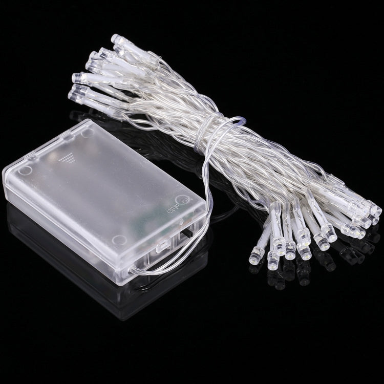 Para Festa de Natal, 30 LED, Flash de 2 Modos, Alimentado a Pilhas, Luz Rosa 3m, Luz Verde 3m, Luz Roxa 3m, Luz Amarela 3m, Luz Azul 3m, Luz Branca Quente 3m, Luz Branca 3m