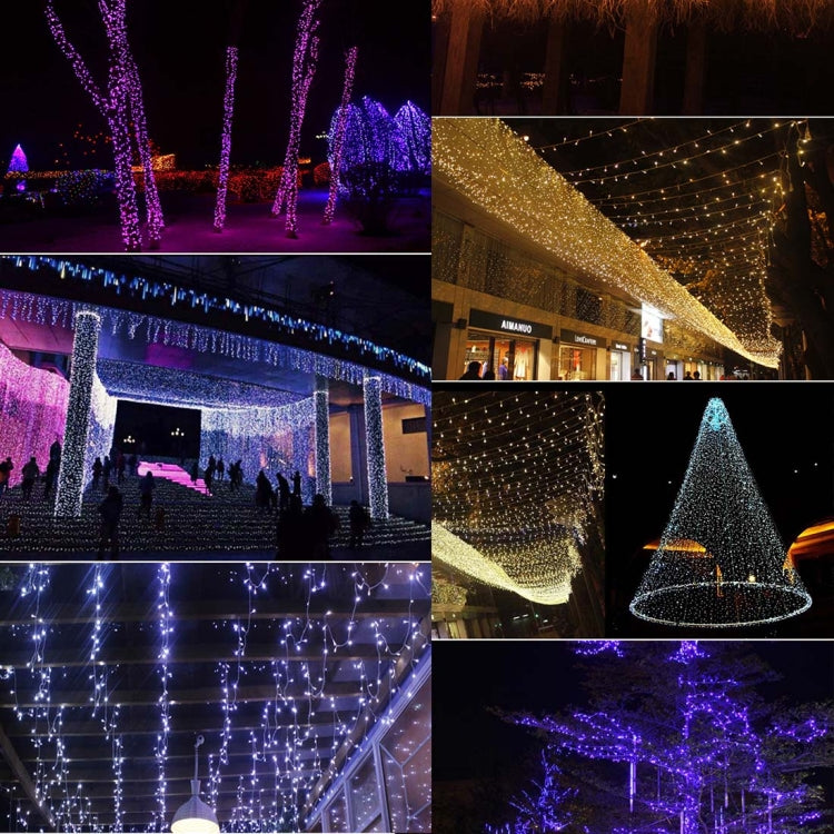 Para Festa de Natal, 30 LED, Flash de 2 Modos, Alimentado a Pilhas, Luz Rosa 3m, Luz Verde 3m, Luz Roxa 3m, Luz Amarela 3m, Luz Azul 3m, Luz Branca Quente 3m, Luz Branca 3m