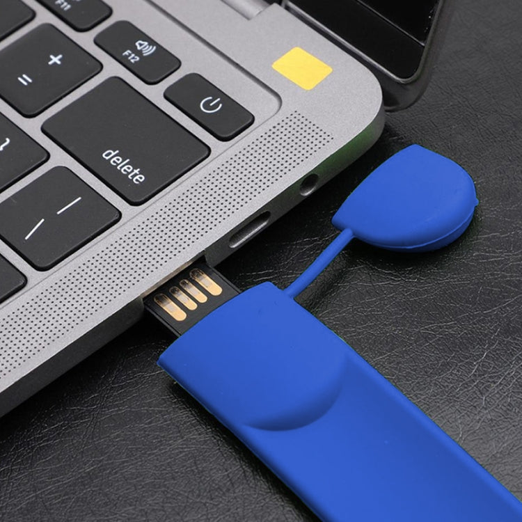 Pen USB Pulseira de Silicone com Memória de 16GB, 16GB, 16GB (Laranja), 16GB (Rosa), 16GB (Roxo)