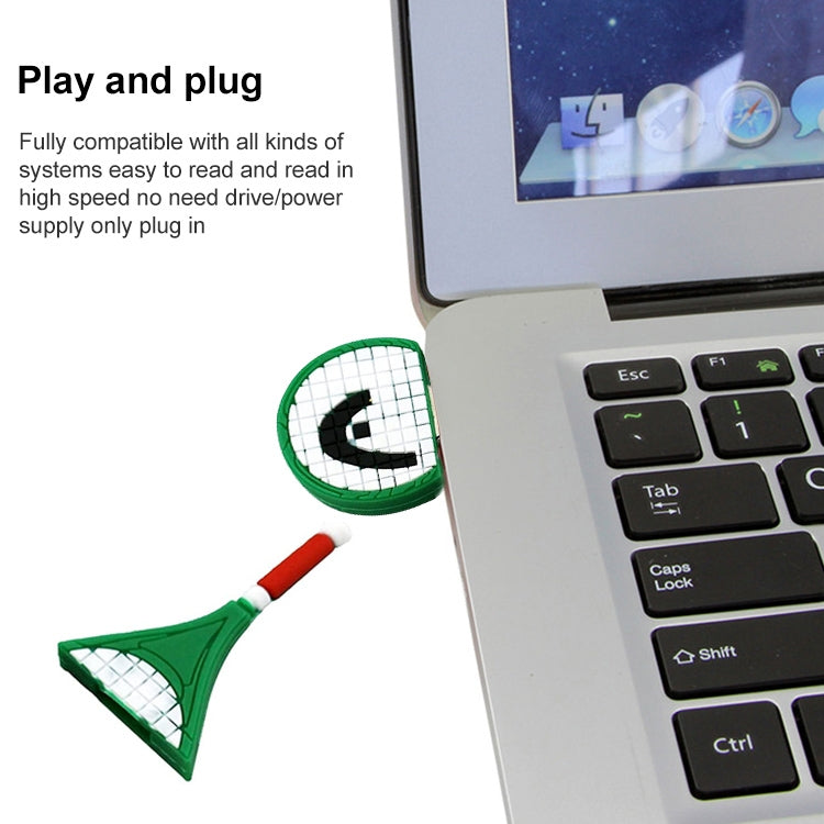 Pen Drive USB em Forma de Raquete de Ténis (8 GB), 2GB, 4GB, 8GB