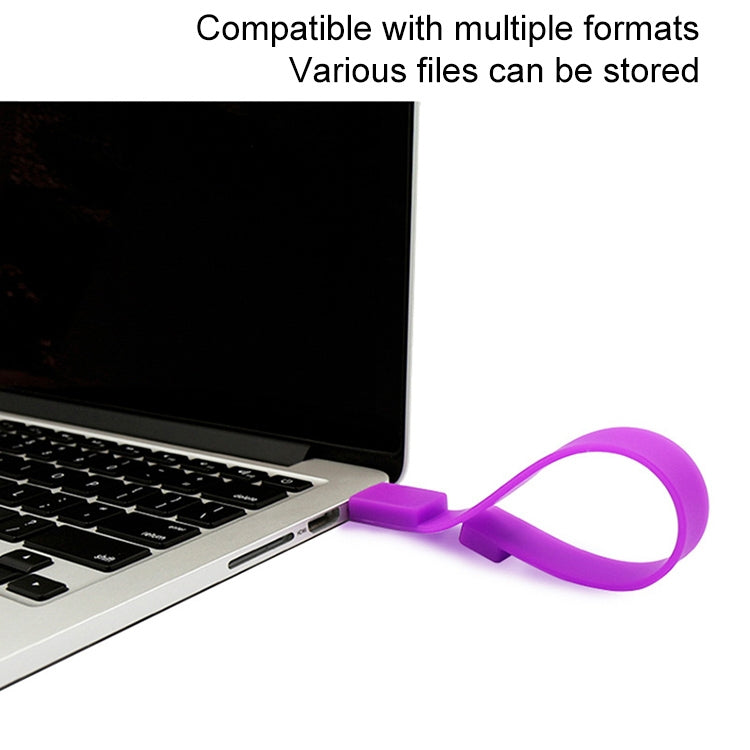 Pen Drive USB 2.0 Pulseiras de Silicone 4GB, 4GB