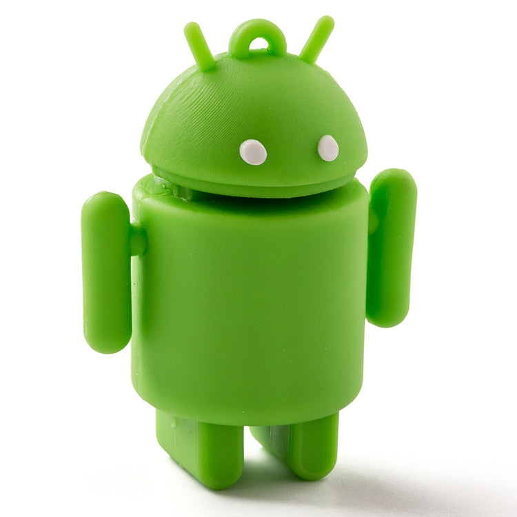 Pen Drive USB Estilo Robô Android (Verde), 2GB