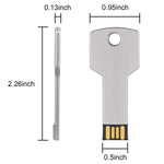 Pen Drive USB em Forma de Chave 2GB, 1GB, 2GB, 4GB, 8GB