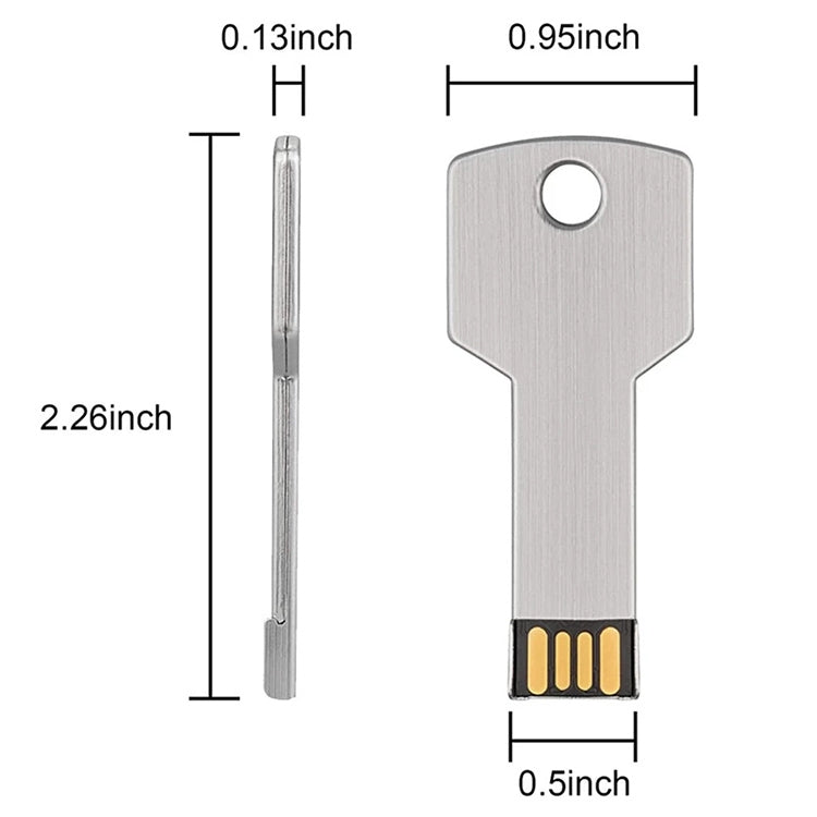 Pen Drive USB em Forma de Chave 2GB, 1GB, 2GB, 4GB, 8GB