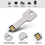 Pen Drive USB em Forma de Chave 2GB, 1GB, 2GB, 4GB, 8GB