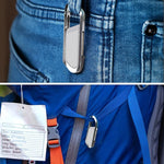 Pen USB 2.0 estilo porta-chaves metálico de 2GB (Cinza), 2GB (Cinza)