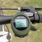 Localizador GPS Mini Portátil de Mão com USB Recarregável para Viagens ao Ar Livre (Verde), Localizador de Chaveiro