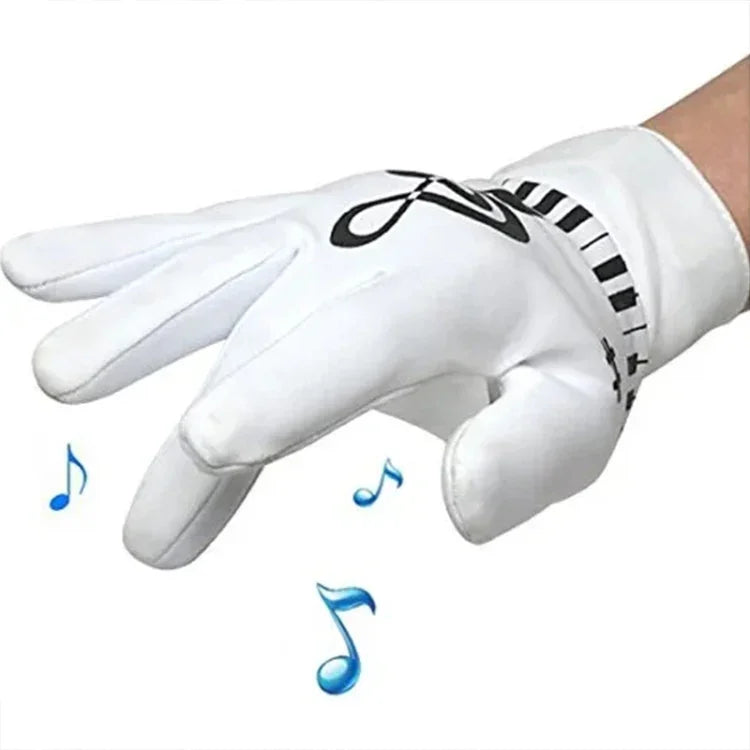 Luvas de Piano Eletrónico com Altifalante, Luvas de Piano Eletrónico