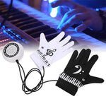 Luvas de Piano Eletrónico com Altifalante, Luvas de Piano Eletrónico