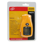 Termómetro digital mini infravermelho BENETECH, intervalo de temperatura: -32 a 280 graus (GM270), GM270
