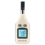 BENETECH GM1362 Medidor Digital de Humidade e Temperatura com Ecrã de 1,45 Polegadas, GM1362