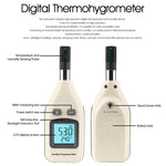 BENETECH GM1362 Medidor Digital de Humidade e Temperatura com Ecrã de 1,45 Polegadas, GM1362