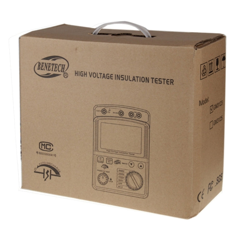 BENETECH GM3123 Testador de Isolamento de Alta Tensão, GM3123