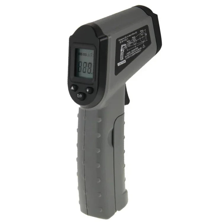 Termómetro Infravermelho Digital LCD DT-8500, Intervalo de Temperatura: -50-500 Graus Celsius, DT-8500