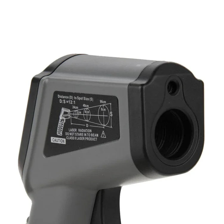 Termómetro Infravermelho Digital LCD DT-8500, Intervalo de Temperatura: -50-500 Graus Celsius, DT-8500