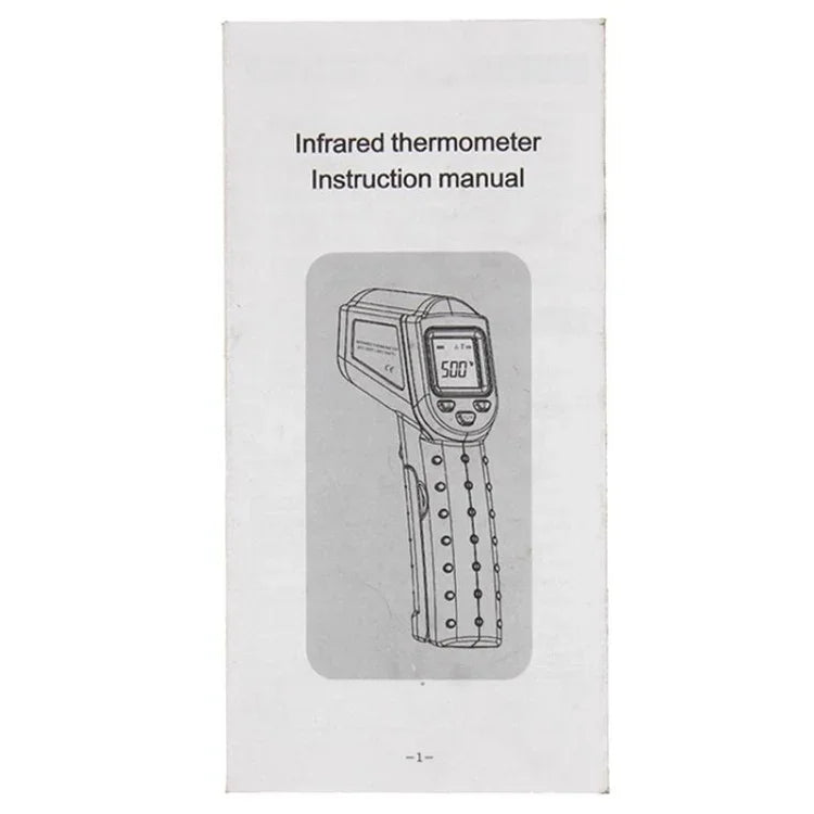 Termómetro Infravermelho Digital LCD DT-8500, Intervalo de Temperatura: -50-500 Graus Celsius, DT-8500