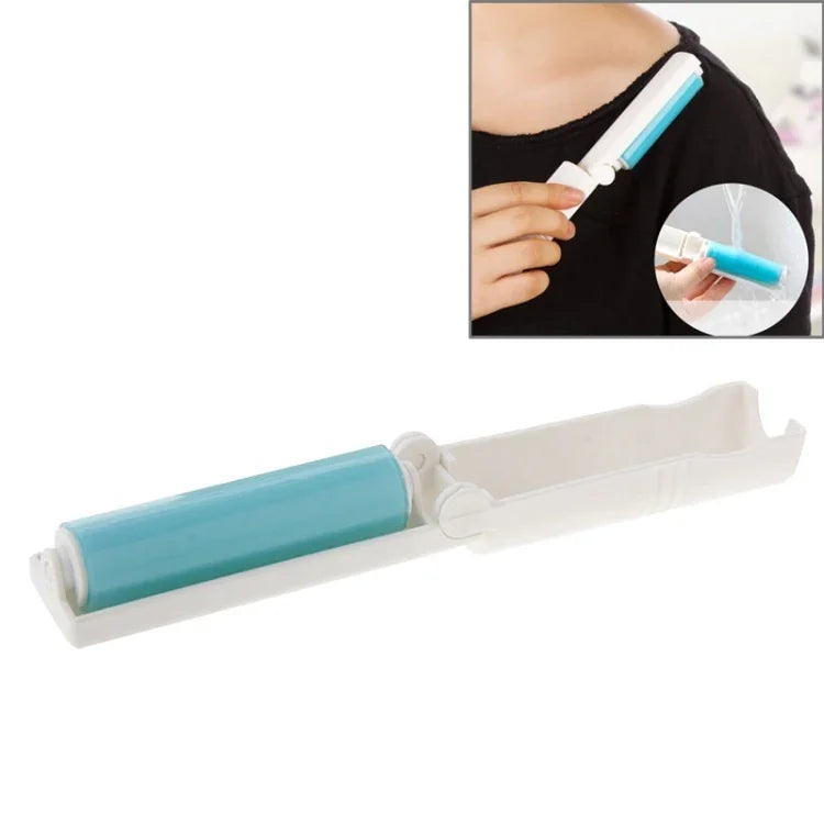 Removedor de Cabelo Portátil Mini em Silicone Pegajoso Lavável, Entrega de Cor Aleatória, Removedor de Cabelo Lavável