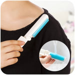 Removedor de Cabelo Portátil Mini em Silicone Pegajoso Lavável, Entrega de Cor Aleatória, Removedor de Cabelo Lavável