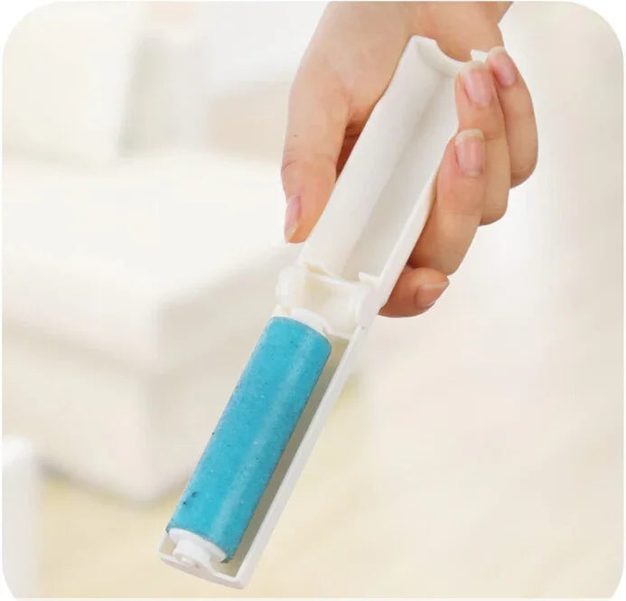 Removedor de Cabelo Portátil Mini em Silicone Pegajoso Lavável, Entrega de Cor Aleatória, Removedor de Cabelo Lavável
