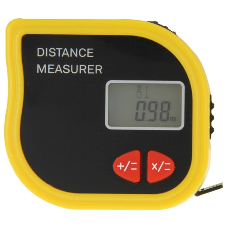 Medidor de Distância Ultrassónico CP-3001 com Ponto Laser e Fita Métrica de 1m