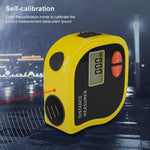Medidor de Distância Ultrassónico CP-3001 com Ponto Laser e Fita Métrica de 1m