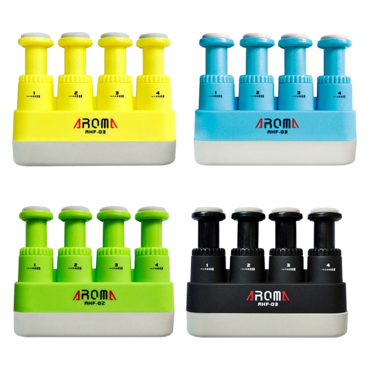 Exercitador de Dedos de Mão AROMA AHF-03, AROMA AHF-03 (Preto), AROMA AHF-03 (Verde), AROMA AHF-03 (Azul), AROMA AHF-03 (Amarelo)