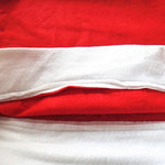 Capa de Cadeira de Natal com Chapéu Vermelho, Tamanho: 65cm x 50cm, Chapéu Vermelho