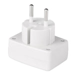 Medidor Digital de Voltagem AC DM55-1 com Ecrã LCD, Faixa de Medição: 110V-300V, Ficha EU