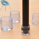 4 Tampas para Cadeira em Forma de Tubo, Diâmetro Interno: 21mm, 21mm