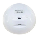 Humidificador de Ar USB com Indicador Vermelho Mini e Interruptor de Regulação de Vapor (Branco + Verde), Humidificador de Ar USB
