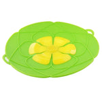 Nova Tampa de Panela de Silicone à Prova de Derrames, Anti-Vibração e Resistente ao Calor (Entrega de Cor Aleatória)