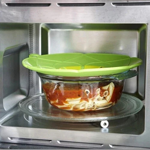 Nova Tampa de Panela de Silicone à Prova de Derrames, Anti-Vibração e Resistente ao Calor (Entrega de Cor Aleatória)