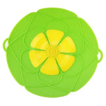 Nova Tampa de Panela de Silicone à Prova de Derrames, Anti-Vibração e Resistente ao Calor (Entrega de Cor Aleatória)