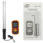 BENETECH GM640 Medidor Digital de Humidade de Grãos de Alta Qualidade com Ecrã LCD
