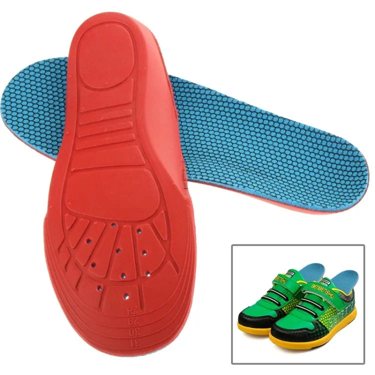 1 Par de Palmilhas Ortopédicas EVA para Crianças com Suporte de Arco, Palmilhas Desportivas para Corrida, Tamanho: 20cm x 7.5cm, Tamanho: 20cm x 7.5cm