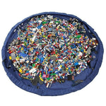 Saco Dobrável para Armazenamento de Brinquedos para Crianças, Tamanho: 1,5 x 1,5m, 1,5x1,5m