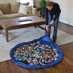 Saco Dobrável para Armazenamento de Brinquedos para Crianças, Tamanho: 1,5 x 1,5m, 1,5x1,5m