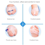 1 Par de Órteses Ortopédicas Especiais ZRWC27 para Hallux Valgus, ZRWC27