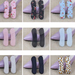5 Pares de Adesivos para Calcanhar de Sapatos de Salto Alto, Resistentes ao Desgaste, Cor Enviada Aleatoriamente