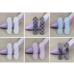 5 Pares de Adesivos para Calcanhar de Sapatos de Salto Alto, Resistentes ao Desgaste, Cor Enviada Aleatoriamente