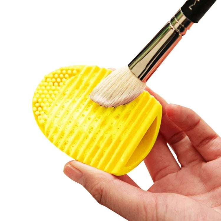 Escova de Limpeza de Silicone para Cosméticos, Ferramenta de Limpeza para Maquilhagem