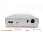 Caixa externa para disco rígido SATA de 3,5 polegadas, suporta USB 2.0, SATA com alimentação 2.0A, SATA com alimentação 1.5A