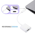 Para Macbook 12 polegadas / Chromebook Pixel 2015, HDMI Fêmea (Branco)